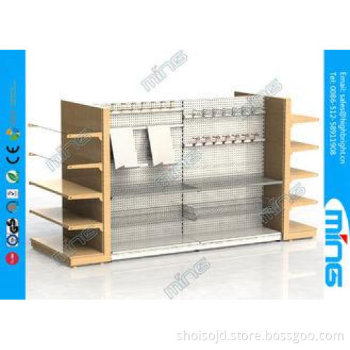 European Style Supermarket Display Shelves With Different H